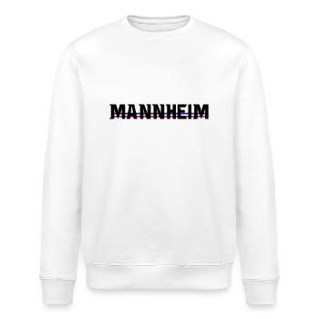 Mannheim-blau-weiss-rot - Stanley/Stella Unisex Bio-Sweatshirt ROLLER - Weiß - Vorne - Nik (191cm)