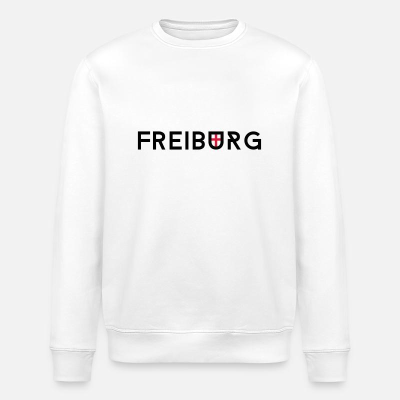 freiburg - Stanley/Stella Unisex Bio-Sweatshirt ROLLER - Weiß