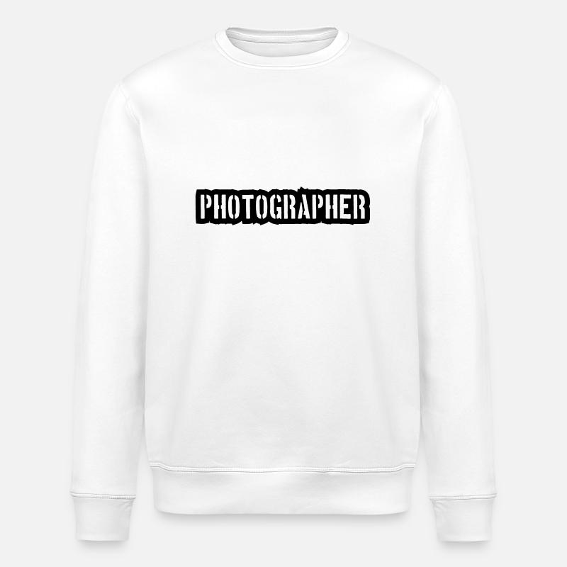 Photographer Stamp - Stanley/Stella Unisex Bio-Sweatshirt ROLLER - Weiß