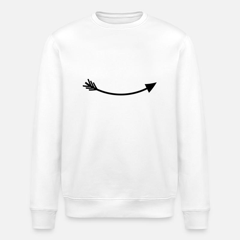 Right arrow - Stanley/Stella ROLLER Unisex Organic Sweatshirt - white