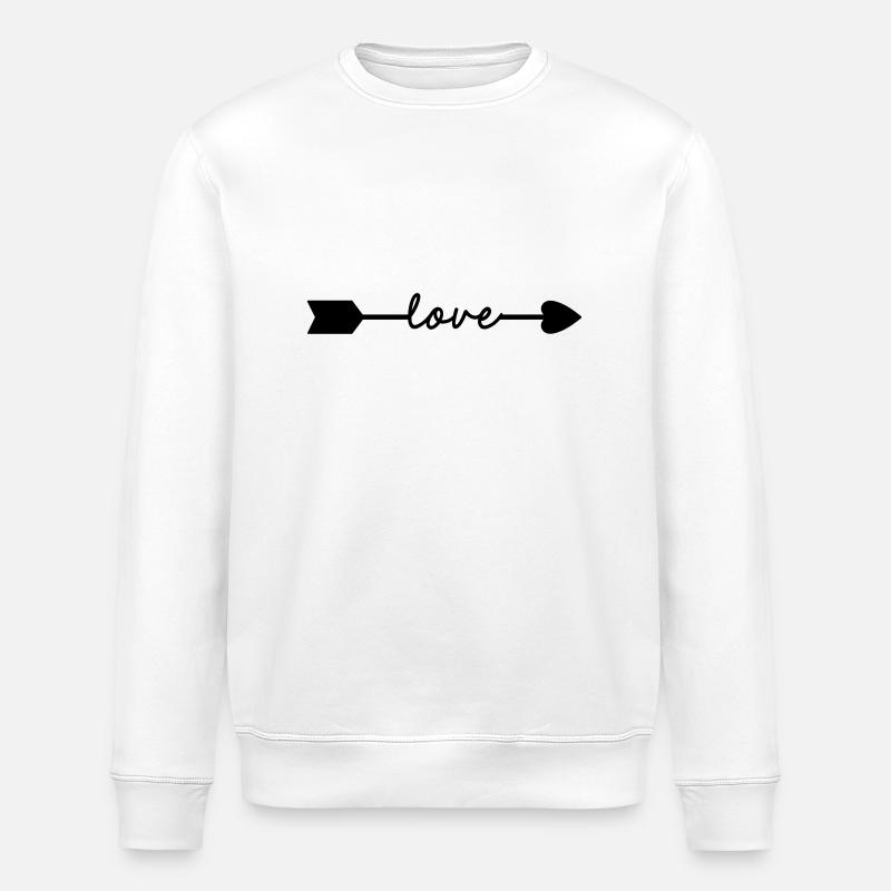 Love - Sweat bio ROLLER Stanley/Stella Unisexe - blanc