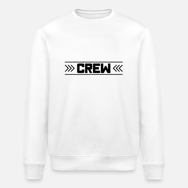 crew design - Stanley/Stella Unisex Bio-Sweatshirt ROLLER - Weiß