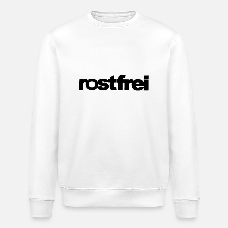 Rostfrei - Stanley/Stella Unisex Bio-Sweatshirt ROLLER - Weiß