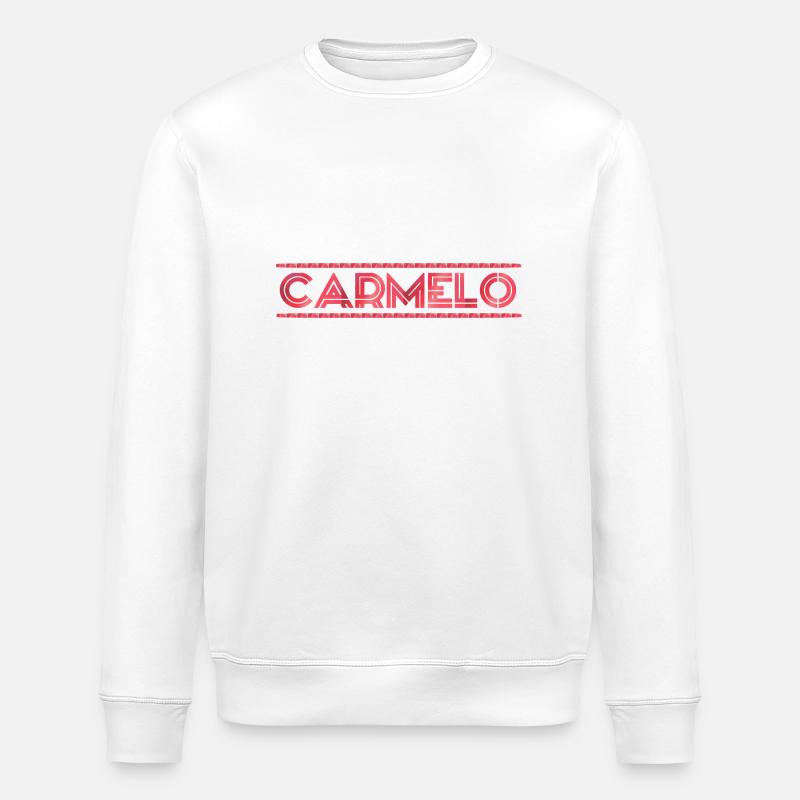 Carmelo - Stanley/Stella Unisex Bio-Sweatshirt ROLLER - Weiß