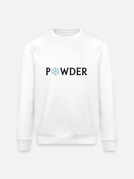 powder - Stanley/Stella Unisex Bio-Sweatshirt ROLLER - Weiß