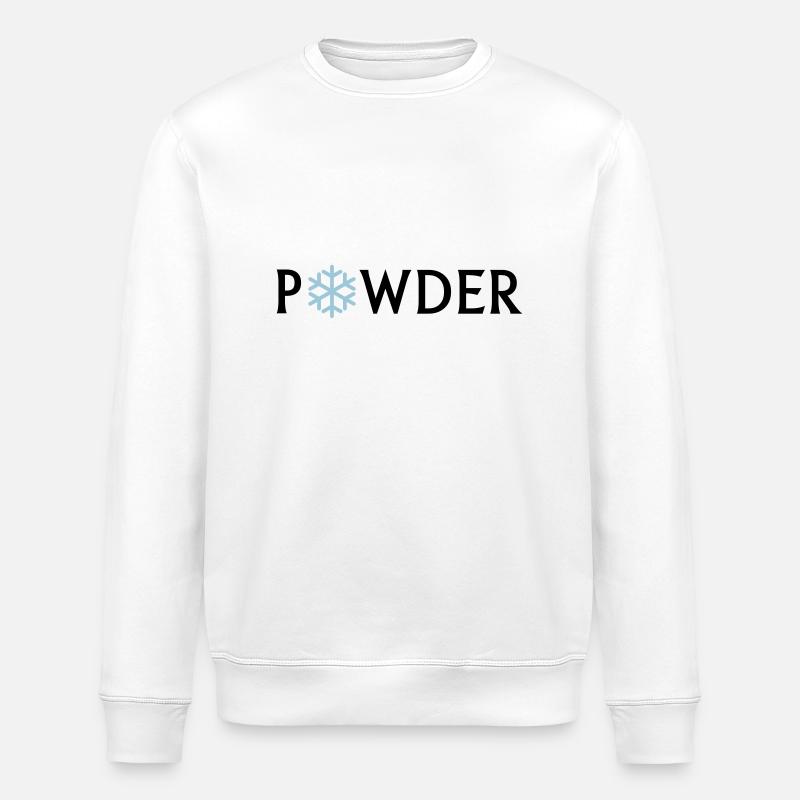 powder - Stanley/Stella Unisex Bio-Sweatshirt ROLLER - Weiß