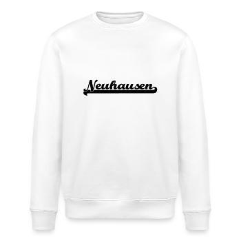 écrit neuhausen - Sweat bio ROLLER Stanley/Stella Unisexe - blanc - Devant - Nik (191cm)