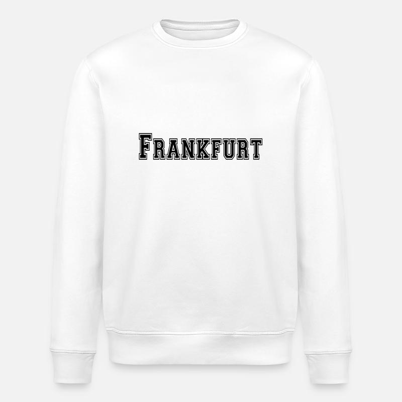 Frankfurt - Stanley/Stella ROLLER Unisex Organic Sweatshirt - white