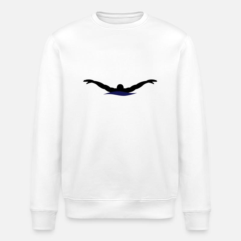 natation - Sweat bio ROLLER Stanley/Stella Unisexe - blanc