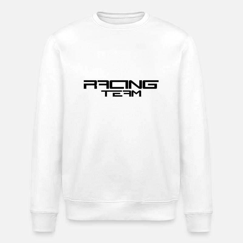 Racing Team - Stanley/Stella Unisex Bio-Sweatshirt ROLLER - Weiß
