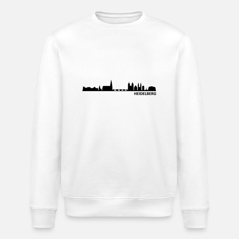 Skyline - Heidelberg - Stanley/Stella Unisex Bio-Sweatshirt ROLLER - Weiß