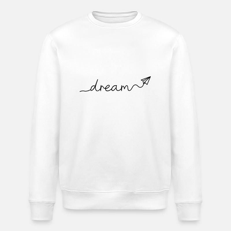 DREAM - Sweat bio ROLLER Stanley/Stella Unisexe - blanc