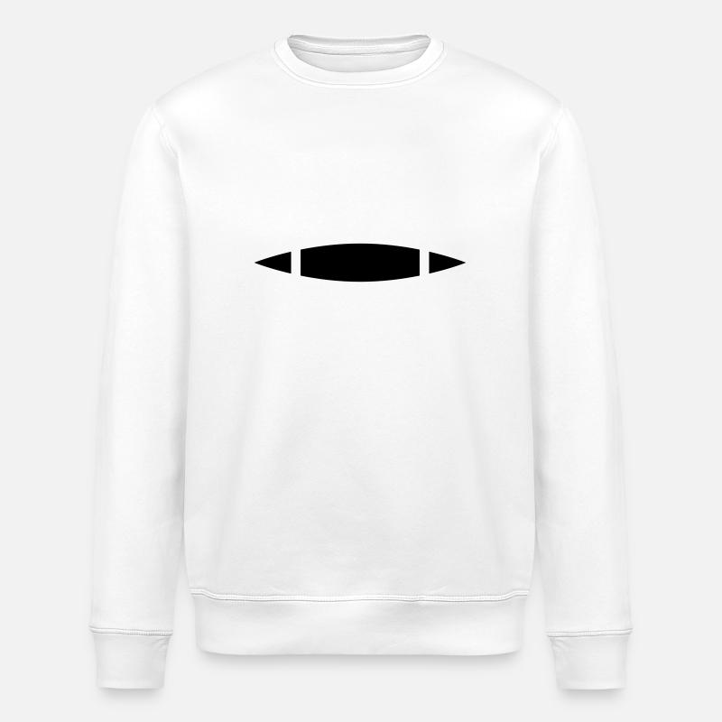 Kayak - Stanley/Stella ROLLER Unisex Organic Sweatshirt - white
