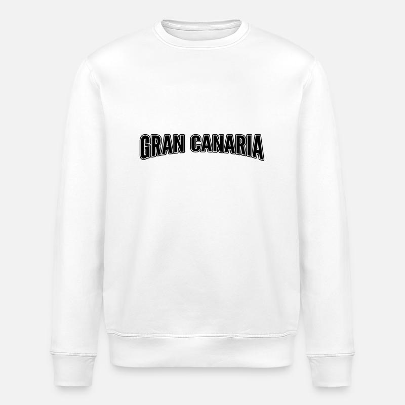 Gran Canaria - Stanley/Stella Unisex Bio-Sweatshirt ROLLER - Weiß