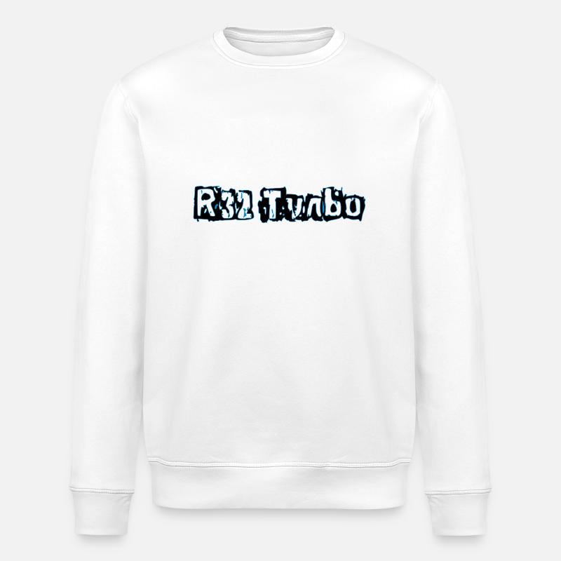 R32 Turbo 2.0 - Stanley/Stella Unisex Bio-Sweatshirt ROLLER - Weiß