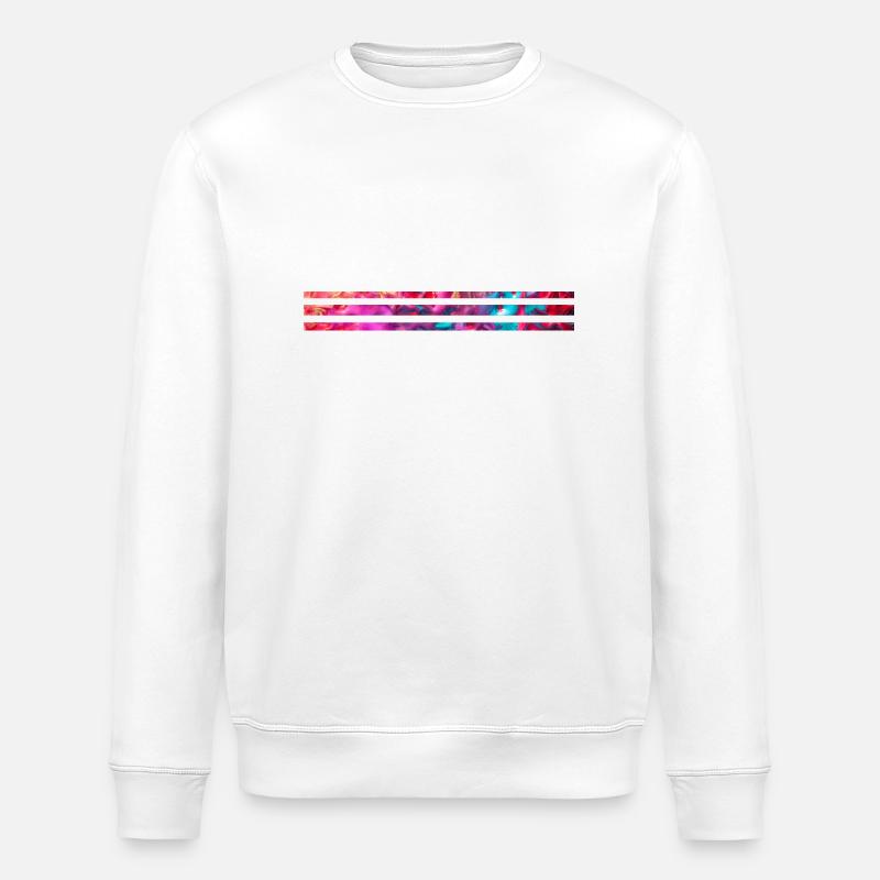 Streifen - Stanley/Stella Unisex Bio-Sweatshirt ROLLER - Weiß