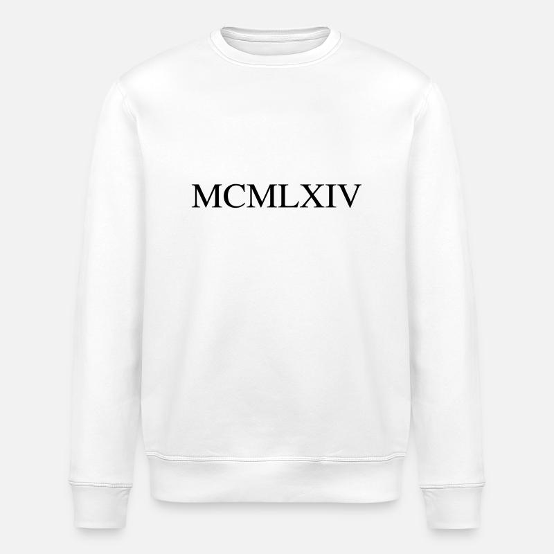 1964 - Sweat bio ROLLER Stanley/Stella Unisexe - blanc