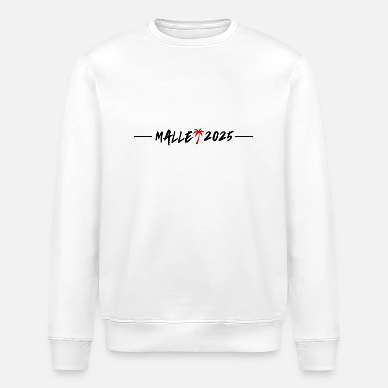 Malle 2025 - Stanley/Stella ROLLER Unisex Organic Sweatshirt - white