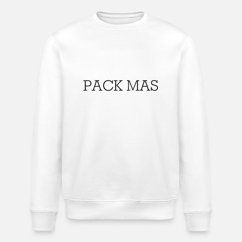 Pack Mas - Stanley/Stella Unisex Bio-Sweatshirt ROLLER - Weiß
