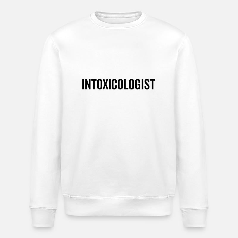 Intoxicologue - Sweat bio ROLLER Stanley/Stella Unisexe - blanc