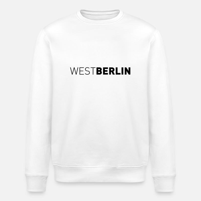 Westberlin - Stanley/Stella Unisex Bio-Sweatshirt ROLLER - Weiß