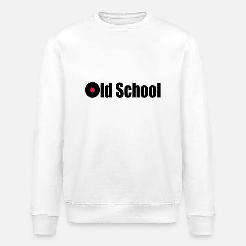 old school - Stanley/Stella Unisex Bio-Sweatshirt ROLLER - Weiß