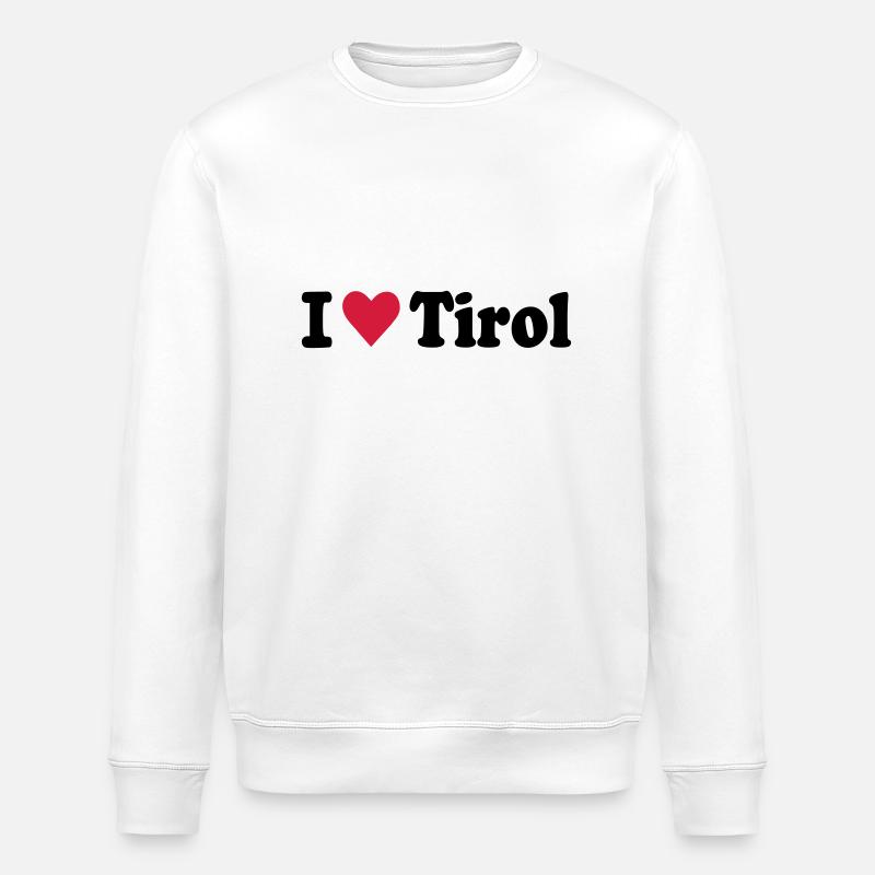 Tirol - Stanley/Stella Unisex Bio-Sweatshirt ROLLER - Weiß