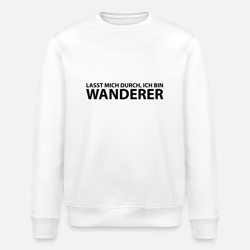 wanderer - Stanley/Stella Unisex Bio-Sweatshirt ROLLER - Weiß