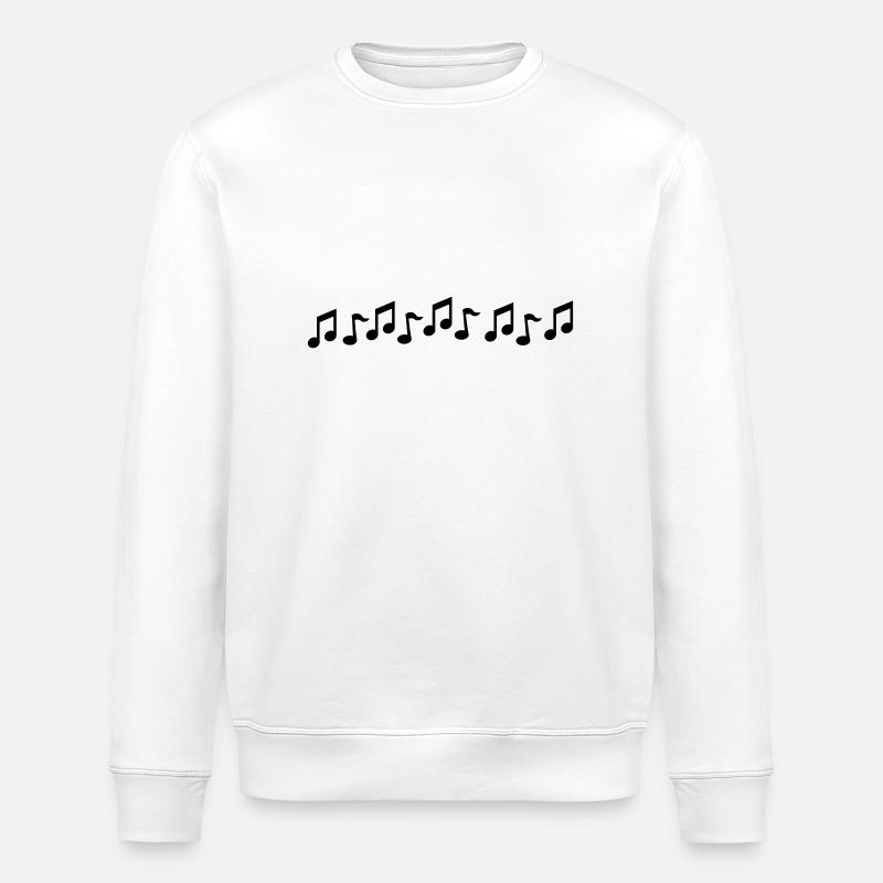 Notes - Stanley/Stella ROLLER Unisex Organic Sweatshirt - white