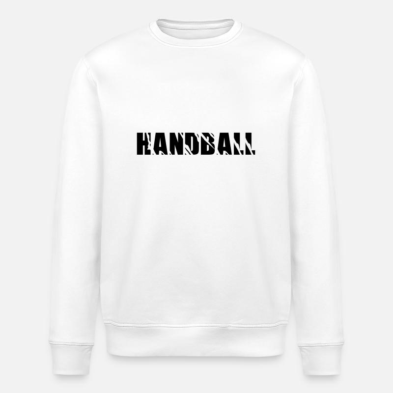 handball - Stanley/Stella Unisex Bio-Sweatshirt ROLLER - Weiß