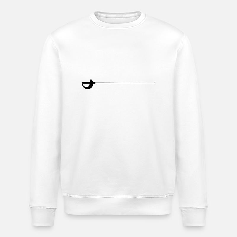 Säbel - Stanley/Stella Unisex Bio-Sweatshirt ROLLER - Weiß