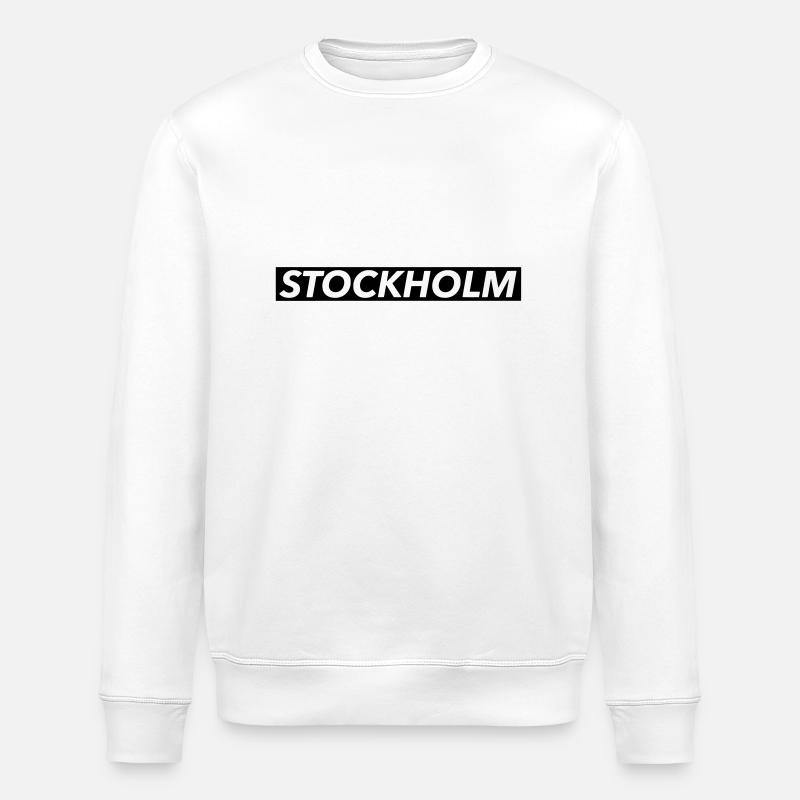Stockholm - Sweat bio ROLLER Stanley/Stella Unisexe - blanc