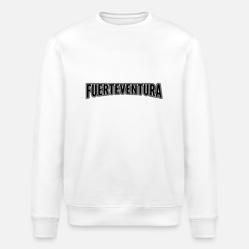 Fuerteventura - Stanley/Stella Unisex Bio-Sweatshirt ROLLER - Weiß