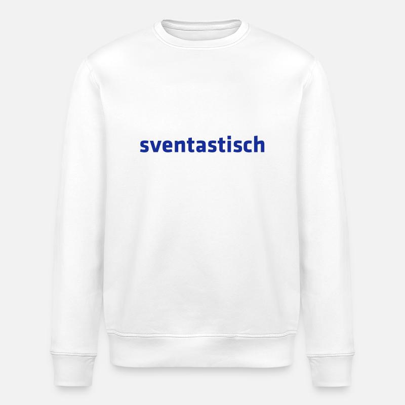 sventastisch - Sweat bio ROLLER Stanley/Stella Unisexe - blanc