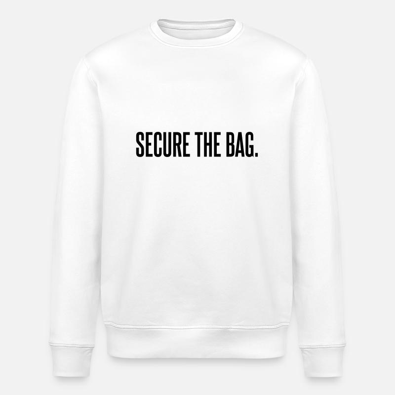 Secure the bag - Stanley/Stella ROLLER Unisex Organic Sweatshirt - white