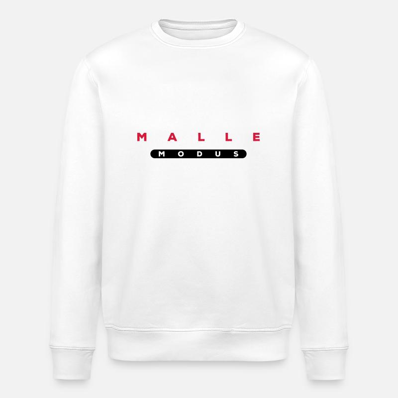 malle modus - Stanley/Stella Unisex Bio-Sweatshirt ROLLER - Weiß
