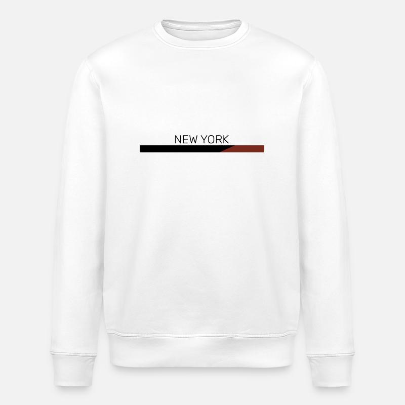 New York - Stanley/Stella Unisex Bio-Sweatshirt ROLLER - Weiß