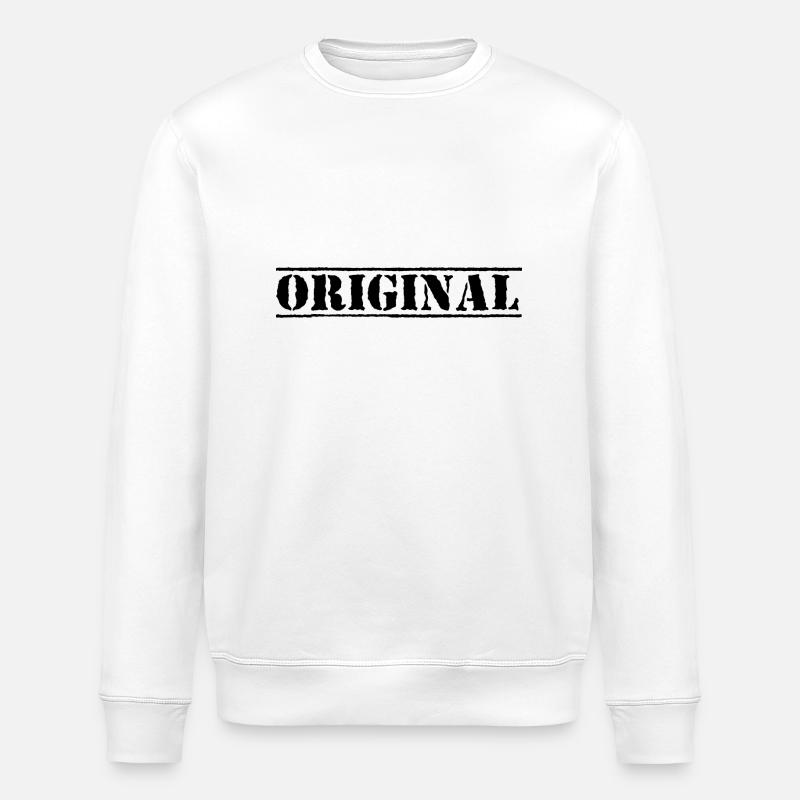 original - Stanley/Stella Unisex Bio-Sweatshirt ROLLER - Weiß