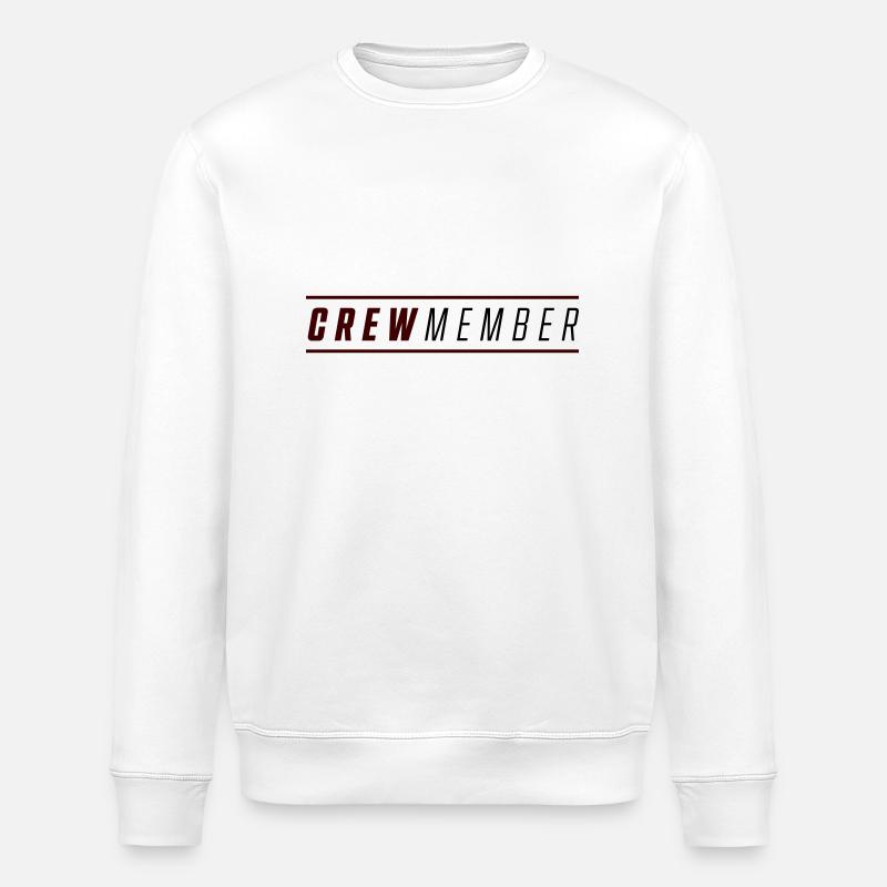 membre d’équipage - Sweat bio ROLLER Stanley/Stella Unisexe - blanc