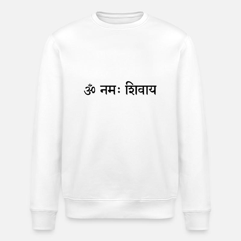 om_namah_shivaya - Sweat bio ROLLER Stanley/Stella Unisexe - blanc