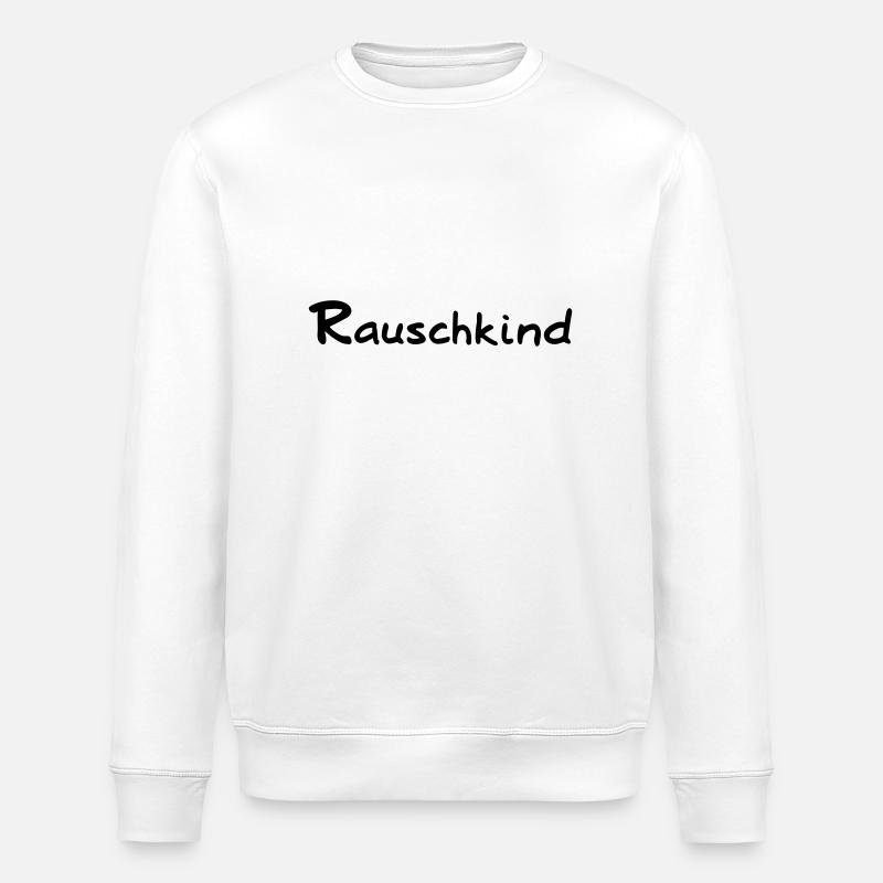 Rauschkind - Österreich - Stanley/Stella Unisex Bio-Sweatshirt ROLLER - Weiß