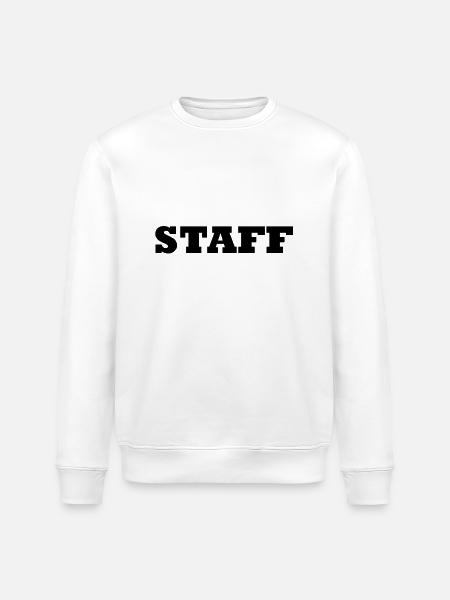 Staff - Stanley/Stella ROLLER Unisex Organic Sweatshirt - white