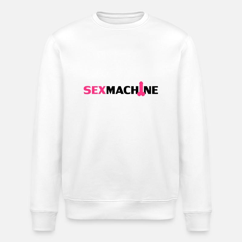 Sexmachine - Sweat bio ROLLER Stanley/Stella Unisexe - blanc