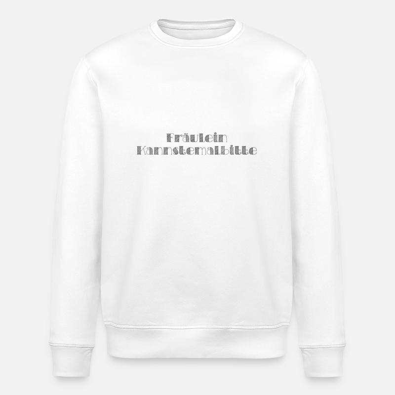Fräulein Kannstemalbitte - Stanley/Stella Unisex Bio-Sweatshirt ROLLER - Weiß