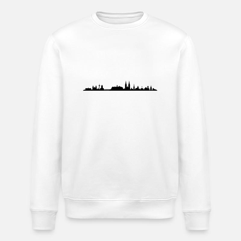 Skyline - Regensburg - Stanley/Stella Unisex Bio-Sweatshirt ROLLER - Weiß