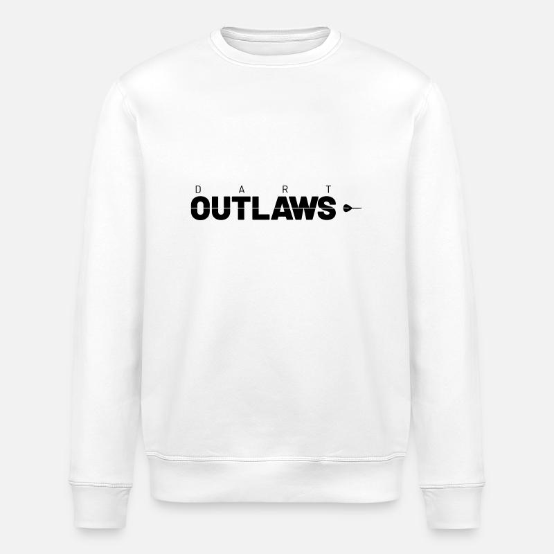 dart outlaws - Stanley/Stella Unisex Bio-Sweatshirt ROLLER - Weiß