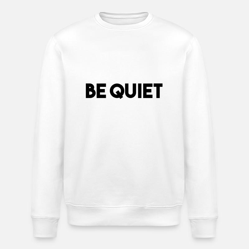 SILENCE - Sweat bio ROLLER Stanley/Stella Unisexe - blanc