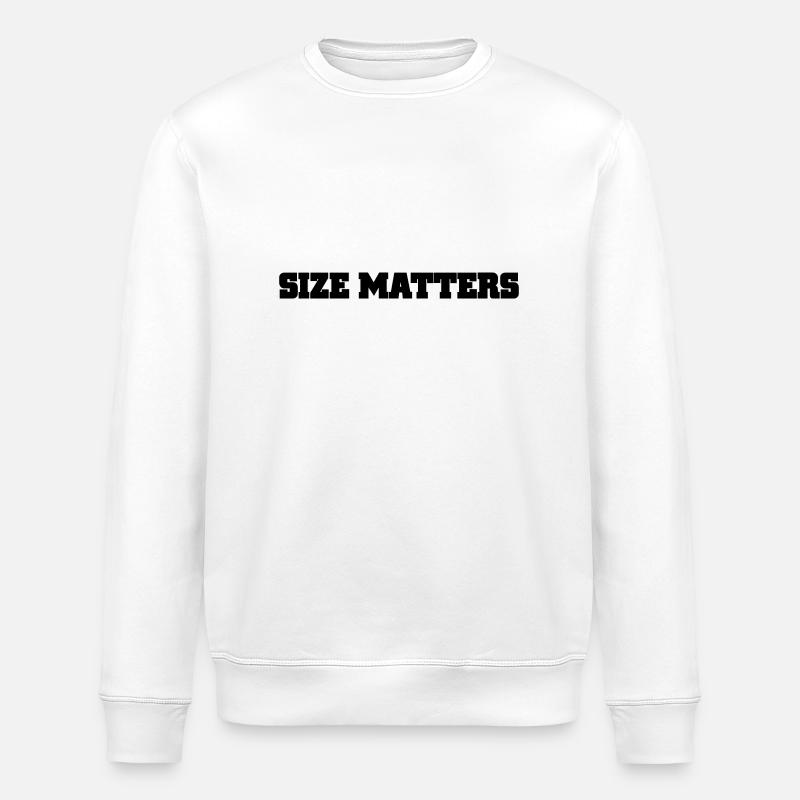 size matters - Stanley/Stella Unisex Bio-Sweatshirt ROLLER - Weiß