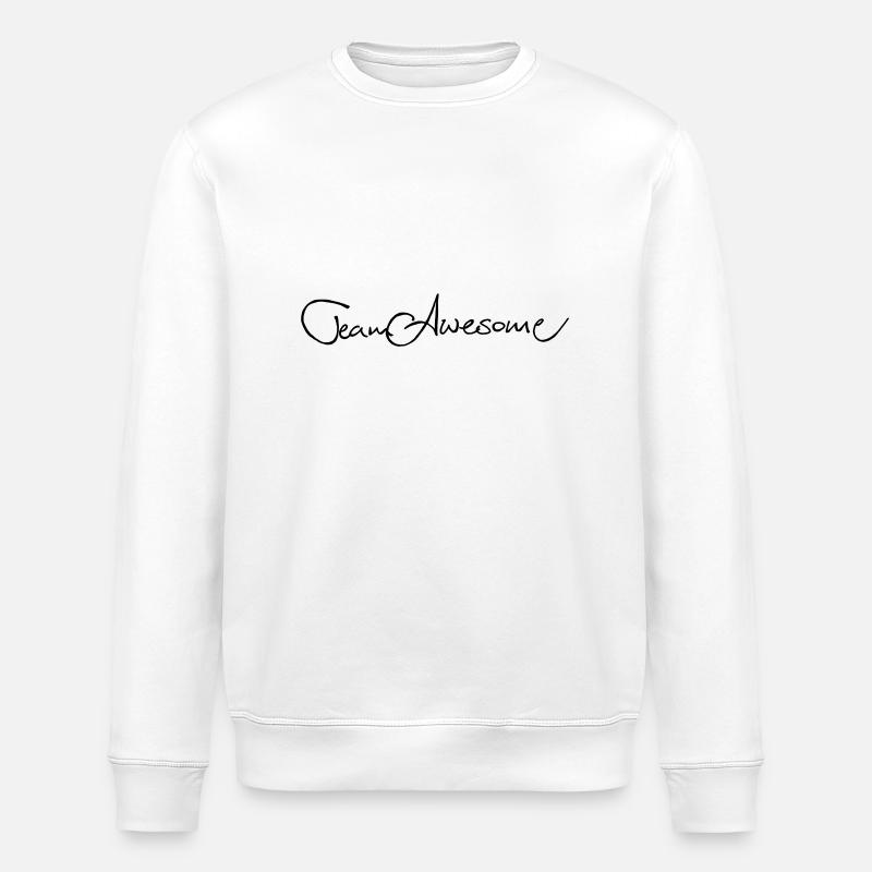 Team Awesome - Stanley/Stella Unisex Bio-Sweatshirt ROLLER - Weiß