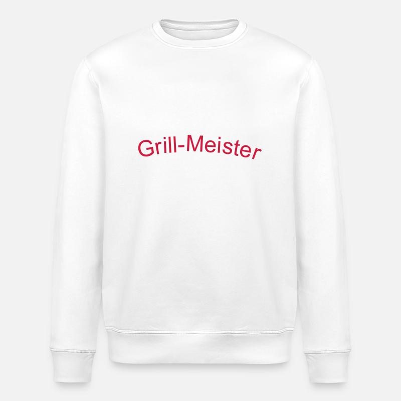 Logo Grill Master - Sweat bio ROLLER Stanley/Stella Unisexe - blanc